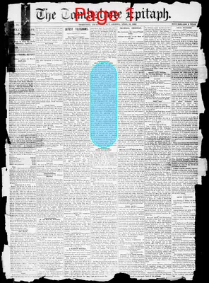 Page thumbnail for The Tombstone Epitaph