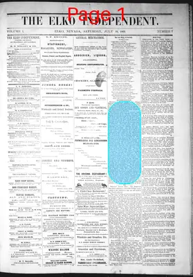 Page thumbnail for The Elko Independent