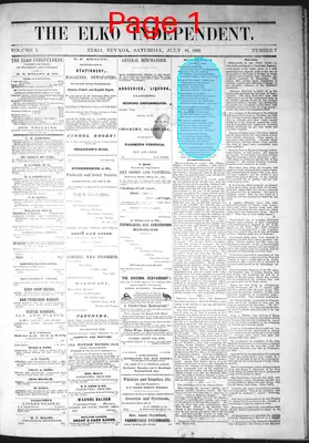 Page thumbnail for The Elko Independent