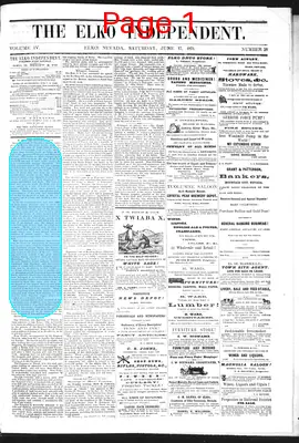 Page thumbnail for The Elko Independent