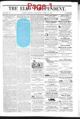 Page thumbnail for The Elko Independent