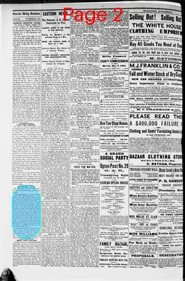 Page thumbnail for Eureka Daily Sentinel