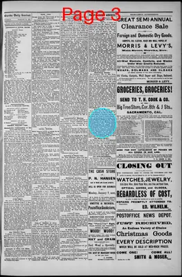 Page thumbnail for Eureka Daily Sentinel