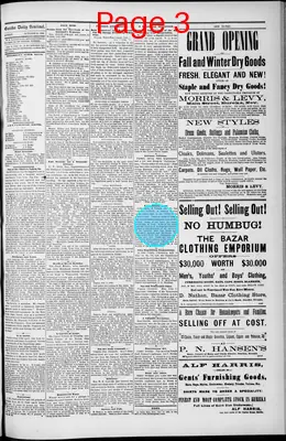 Page thumbnail for Eureka Daily Sentinel