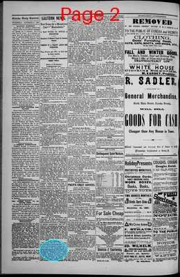 Page thumbnail for Eureka Daily Sentinel