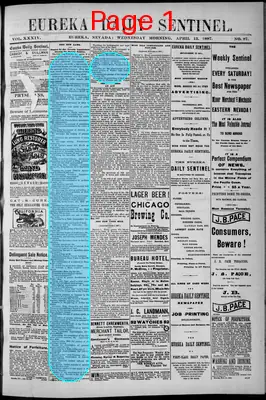 Page thumbnail for Eureka Daily Sentinel