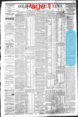 Page thumbnail for Gold Hill Daily News