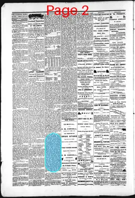 Page thumbnail for Gold Hill Daily News