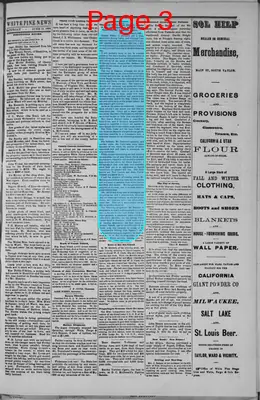 Page thumbnail for The White Pine News