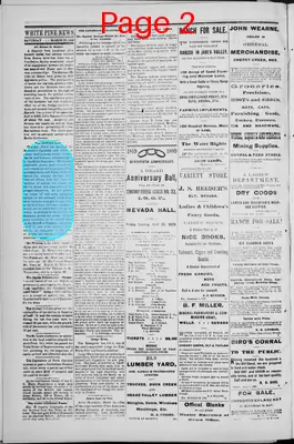 Page thumbnail for The White Pine News