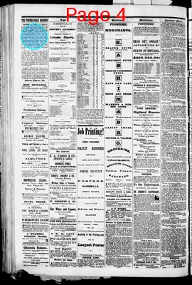 Page thumbnail for Pioche Daily Record