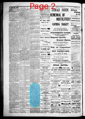 Page thumbnail for Pioche Daily Record