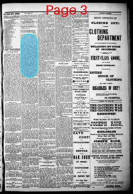 Page thumbnail for Pioche Daily Record
