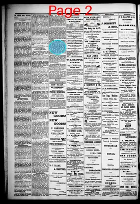 Page thumbnail for Pioche Daily Record