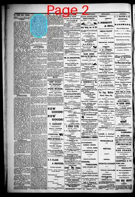 Page thumbnail for Pioche Daily Record