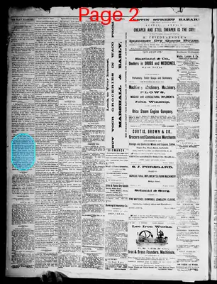 Page thumbnail for The Waco Daily Examiner