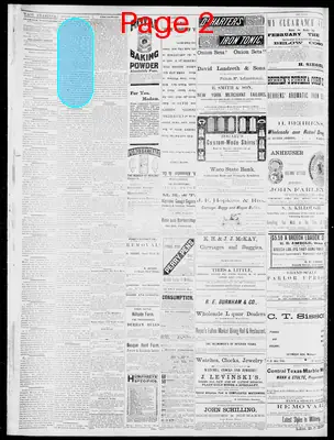 Page thumbnail for The Waco Daily Examiner