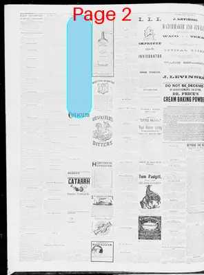 Page thumbnail for The Waco Daily Examiner