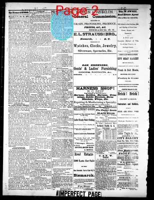 Page thumbnail for Bismarck Tri Weekly Tribune