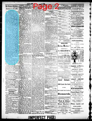 Page thumbnail for Bismarck Tri Weekly Tribune
