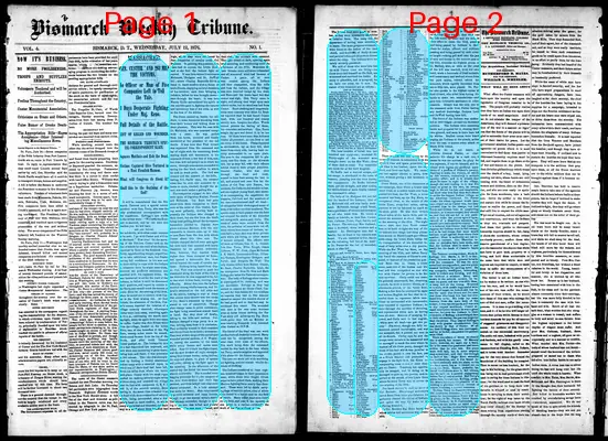 Page thumbnail for Bismarck Weekly Tribune