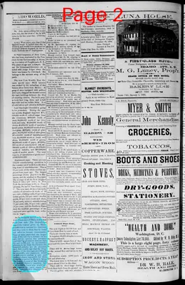Page thumbnail for Idaho Semi Weekly World