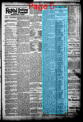 Page thumbnail for Union County Courier