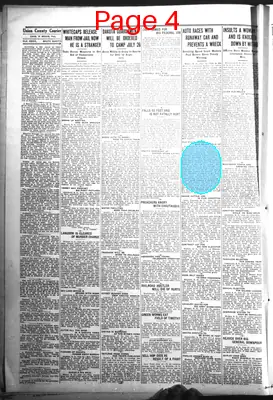 Page thumbnail for Union County Courier