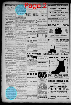 Page thumbnail for Daily Press And Dakotaian