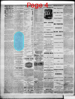 Page thumbnail for The Cheyenne Daily Leader