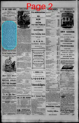 Page thumbnail for The Cheyenne Daily Leader