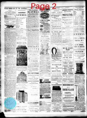 Page thumbnail for The Cheyenne Daily Leader