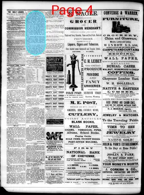 Page thumbnail for The Cheyenne Daily Leader
