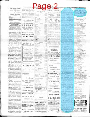Page thumbnail for The Cheyenne Daily Leader