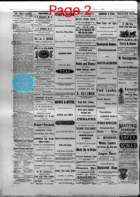 Page thumbnail for The Cheyenne Daily Leader