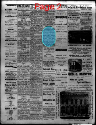 Page thumbnail for The Cheyenne Daily Leader