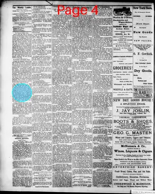 Page thumbnail for The Cheyenne Daily Leader