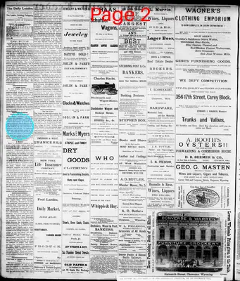 Page thumbnail for The Cheyenne Daily Leader