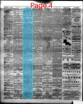 Page thumbnail for The Cheyenne Daily Leader