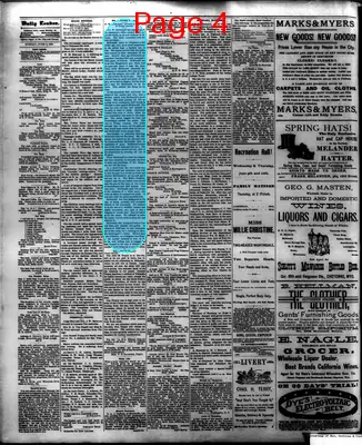 Page thumbnail for The Cheyenne Daily Leader