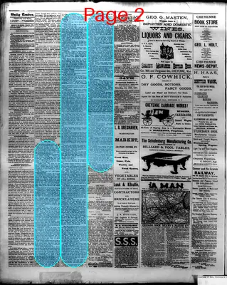 Page thumbnail for The Cheyenne Daily Leader