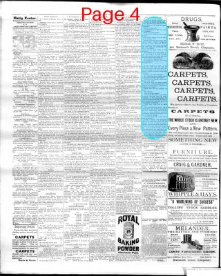 Page thumbnail for The Cheyenne Daily Leader