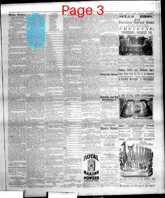 Page thumbnail for The Cheyenne Daily Leader