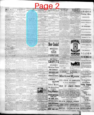 Page thumbnail for The Cheyenne Daily Leader