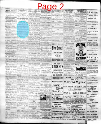 Page thumbnail for The Cheyenne Daily Leader