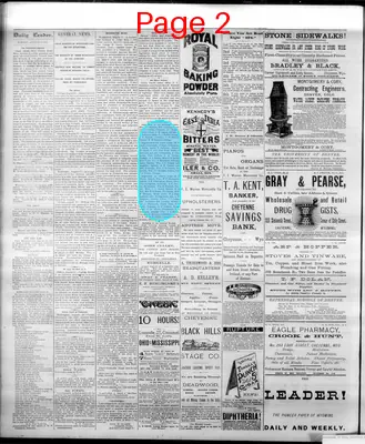 Page thumbnail for The Cheyenne Daily Leader