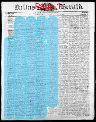 Page thumbnail for Dallas Herald