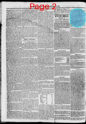 Page thumbnail for Rutland Herald
