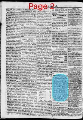 Page thumbnail for Rutland Herald