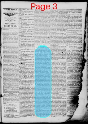 Page thumbnail for Rutland Herald